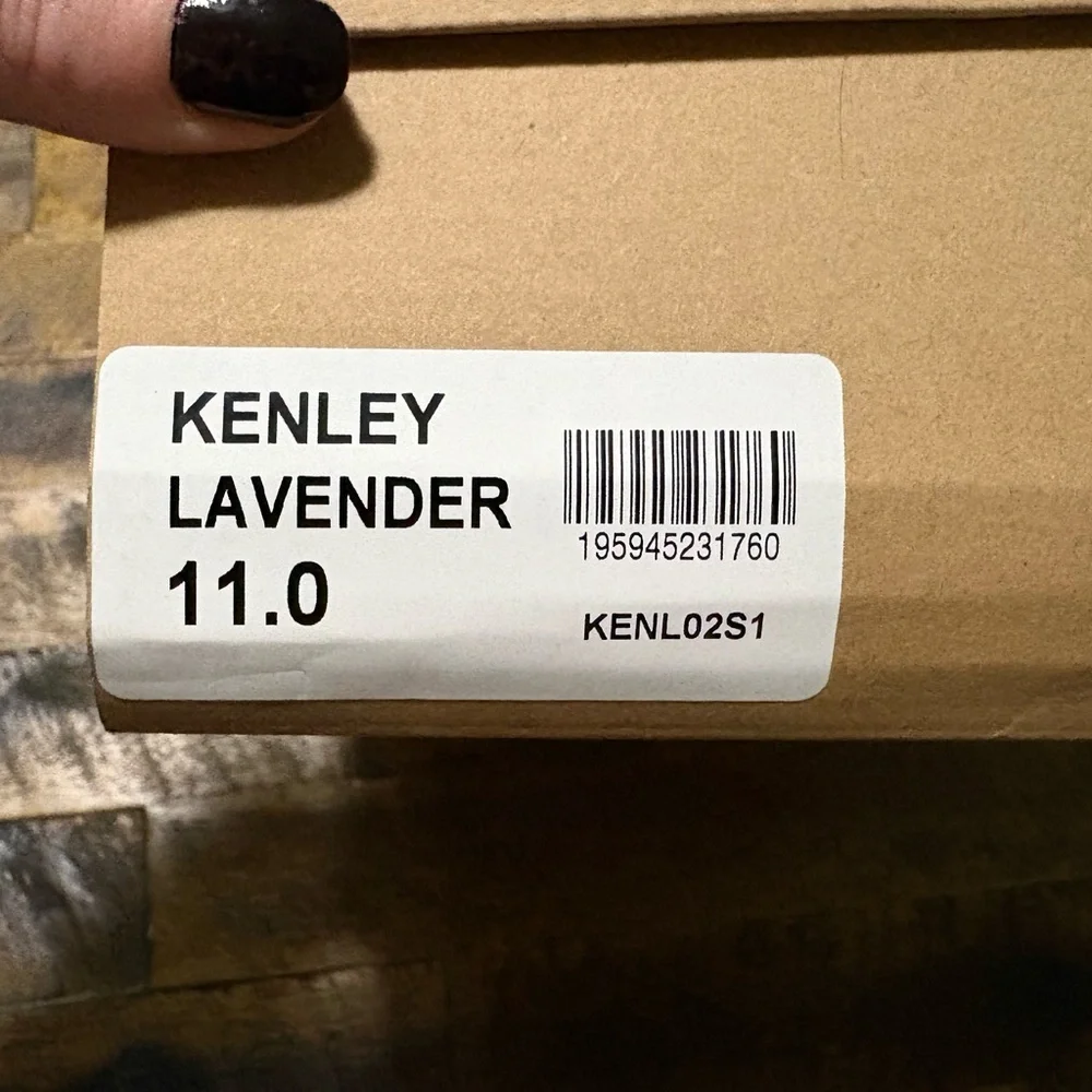 NWT Steve Madden Kenley Lavender Purple Shoes Heels Size 11 - Picture 7 of 7